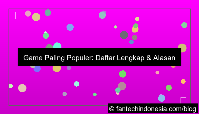 game paling populer